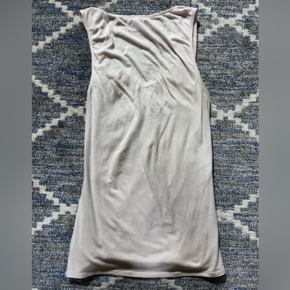 Express Size M Floral Ruched Top - Picture 4 of 6